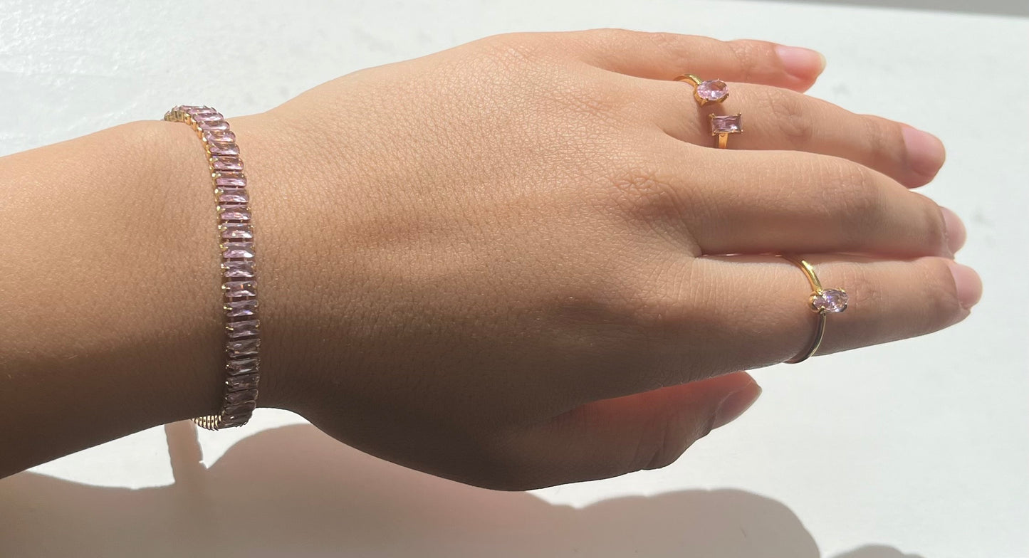 Crystal bracelet